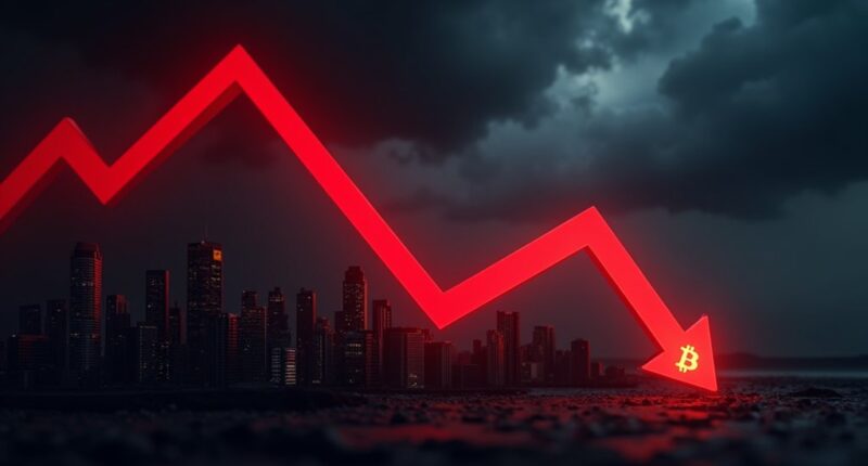 bitcoin drops amid recession fears