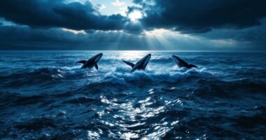 whales capitalize on dip