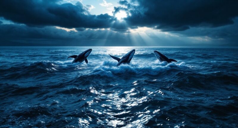 whales capitalize on dip