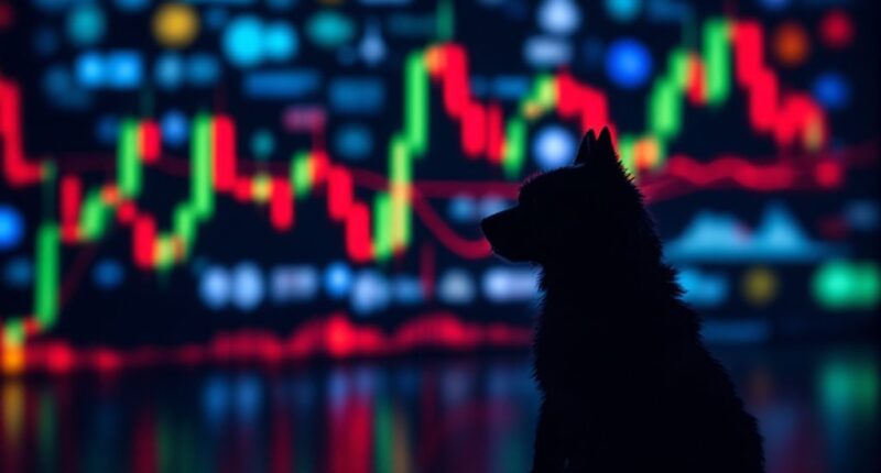 dogecoin support levels tested