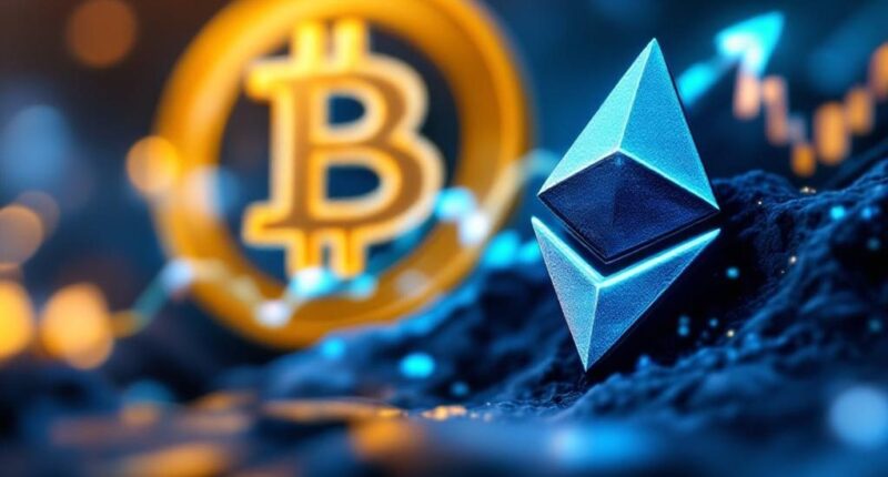 ethereum surges bitcoin stabilizes