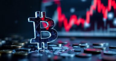 bitcoin slides ether plunges