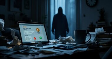 fake police bitcoin scam